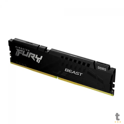 Memoria para Desktop DDR5 Gamer 16gb 5600mhz Kingston Fury Beast Black - KF556C40BB16 Truedata