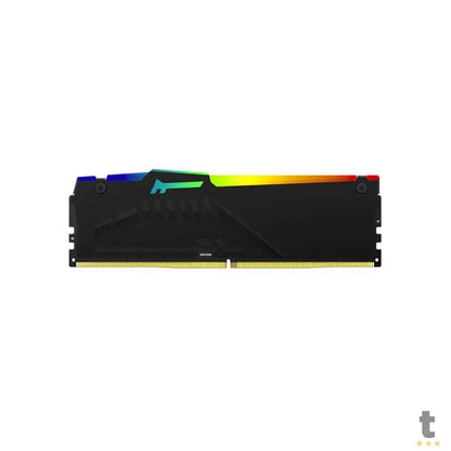 Memoria para Desktop DDR5 Gamer 16gb 5600mhz Kingston Fury Beast Black RGB - KF556C40BBA-16 Truedata