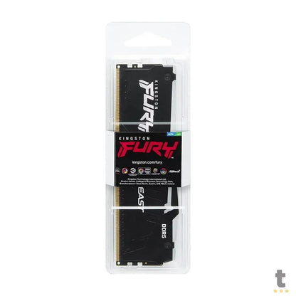 Memoria para Desktop DDR5 Gamer 32gb 5600mhz Kingston Fury Beast Black RGB - KF556C40BBA-32 Truedata