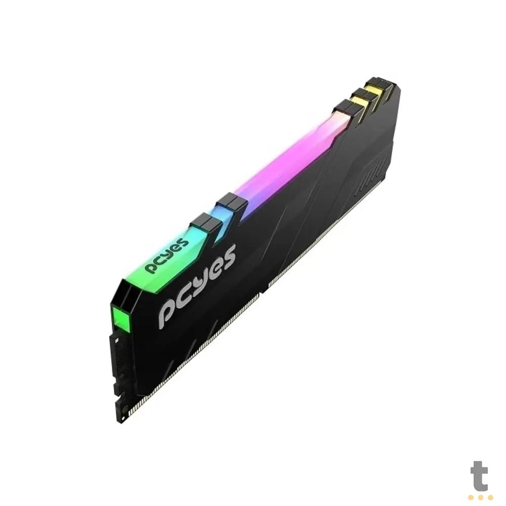 Memoria para Desktop Ddr4 8gb 3200mhz PCYes Gamer Udimm Preta C/ RGB - PM083200D4BR Truedata
