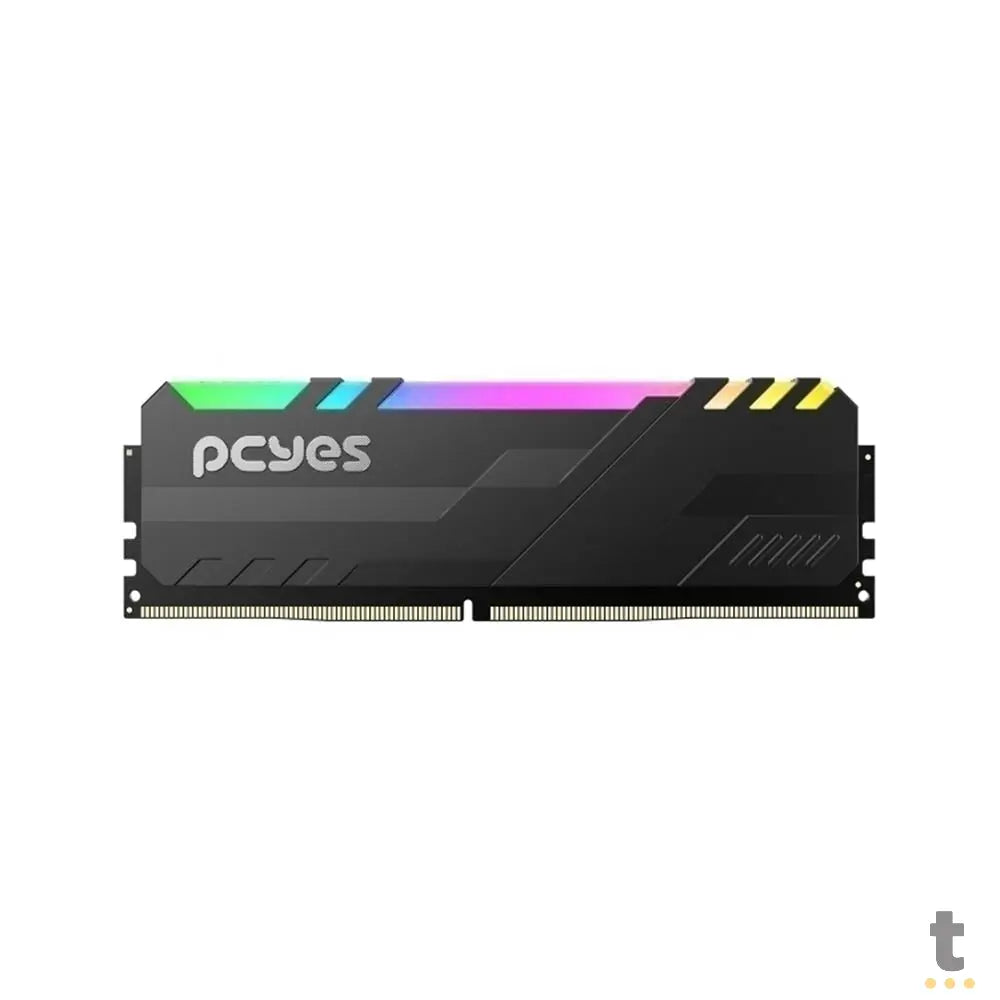Memoria para Desktop Ddr4 8gb 3200mhz PCYes Gamer Udimm Preta C/ RGB - PM083200D4BR Truedata
