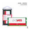 Memoria para Notebook Ddr3 4gb 1600Mhz PCYes - PM041600D3SO Truedata