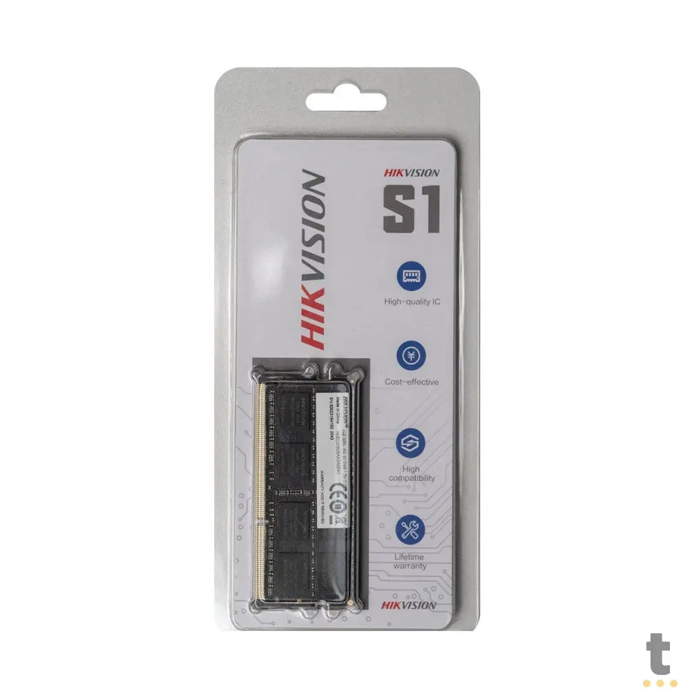 Memoria para Notebook Ddr3 8gb 1600Mhz Hikvision S1 - HKED3082BAA2A0ZA1 Truedata