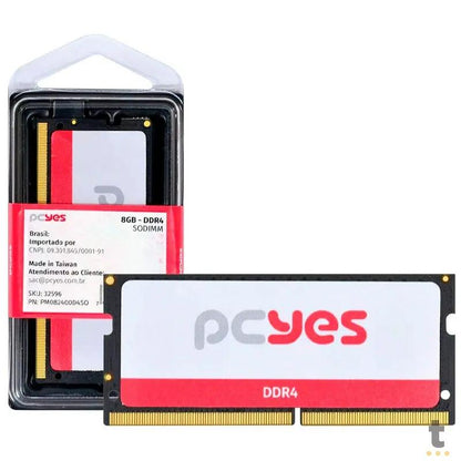 Memoria para Notebook Ddr4 8gb 2400Mhz PCYes PM082400D4SO Truedata
