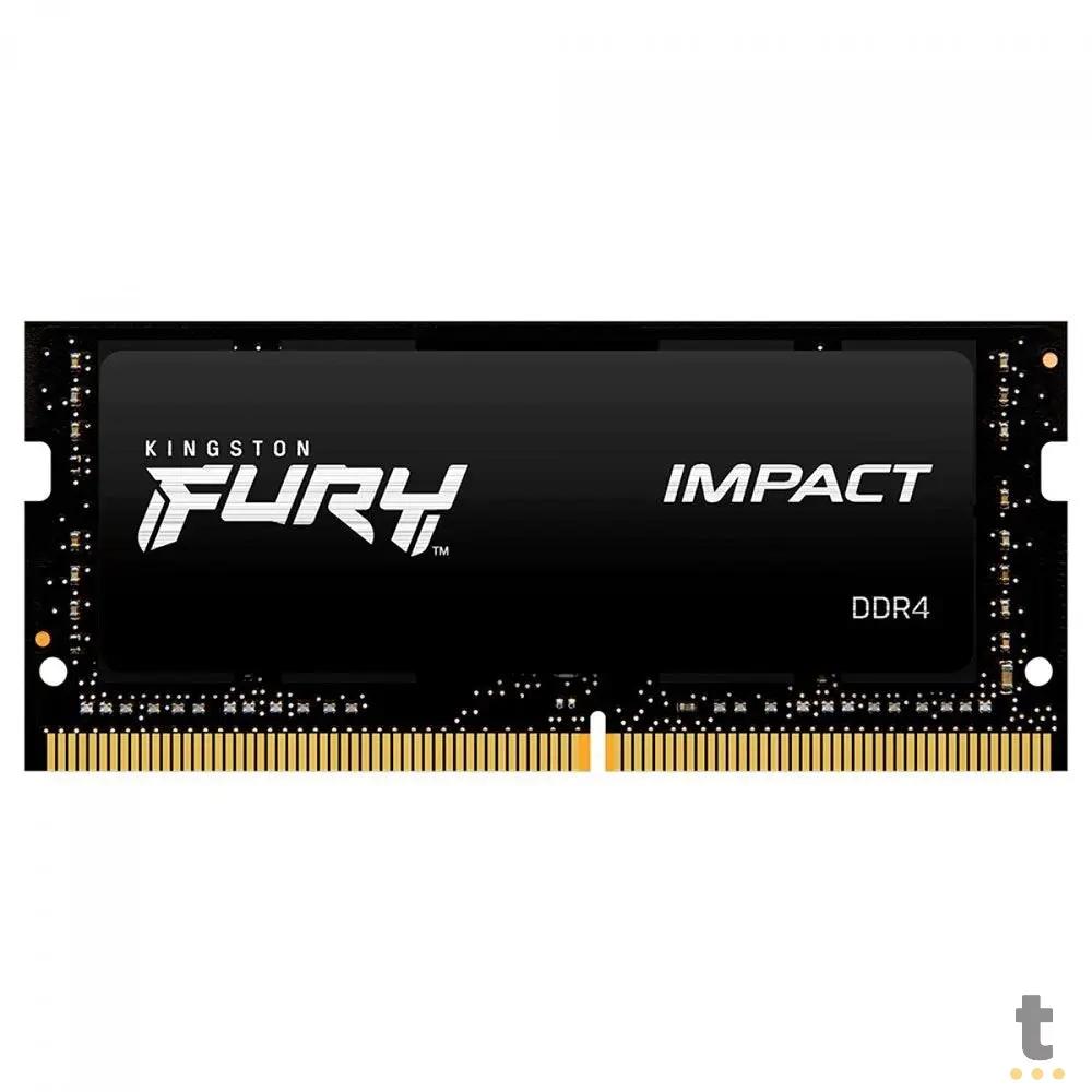 Memoria para Notebook Kingston Fury Impact Ddr4 16gb 3200Mhz - KF432S20IB/16 Truedata