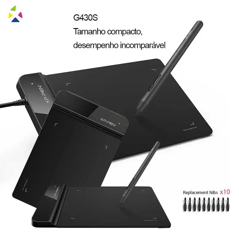 Mesa Digitalizadora XP-Pen Star Media 5080LPI USB - G430S Truedata