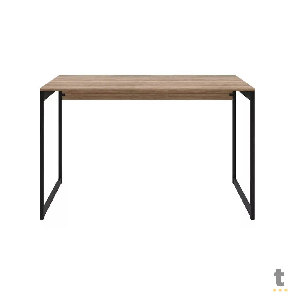 Mesa Em L Industrial De Canto em Ferro E Madeira E-led Truedata