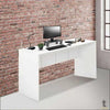 Mesa para Computador MDP/MDF 136cm Branco Fosco Multilaser - EI075 Truedata