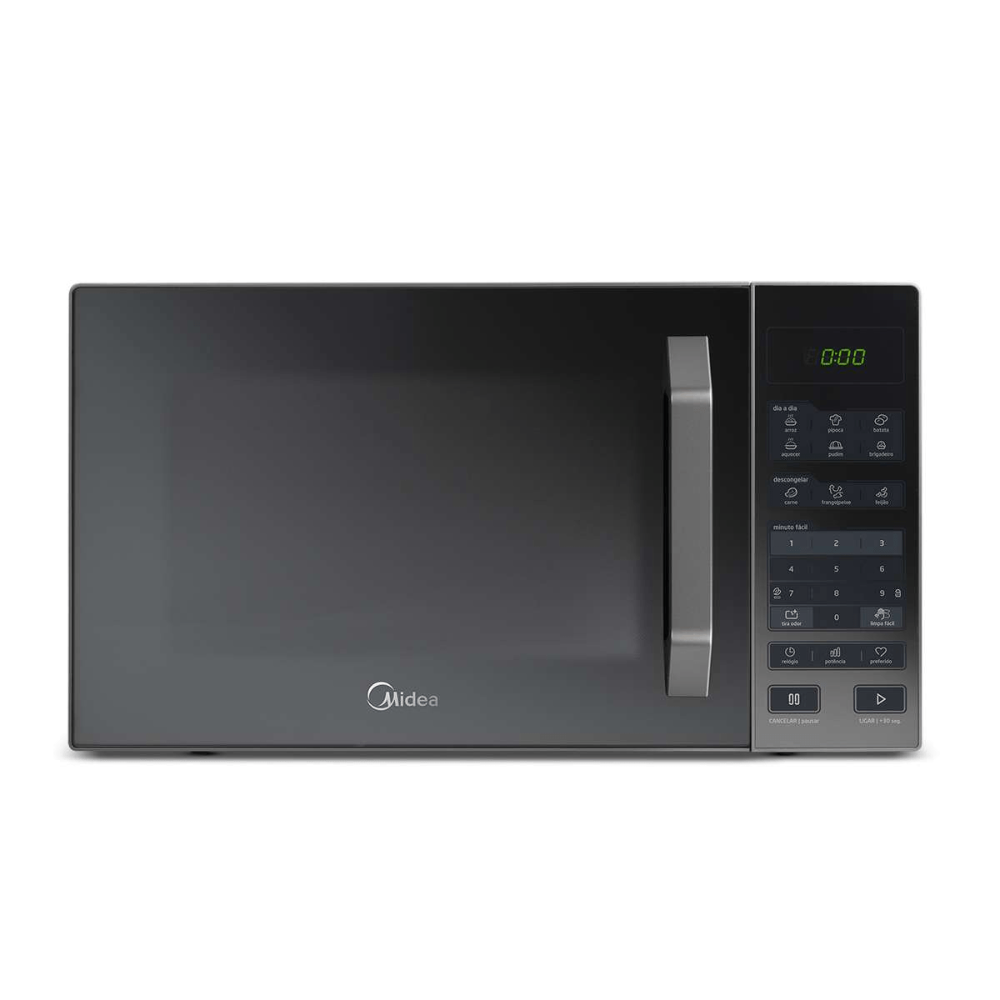 Micro-Ondas 27L SmartPlate 127V MXSA27S1 Prata Espelhado - Midea