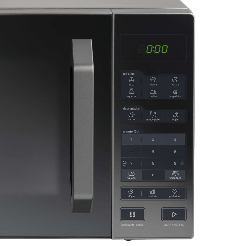 Micro-Ondas 27L SmartPlate 127V MXSA27S1 Prata Espelhado - Midea