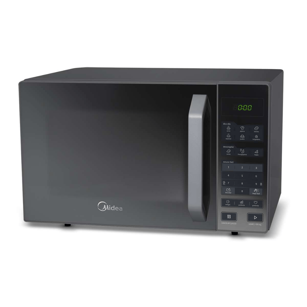 Micro-Ondas 27L SmartPlate 127V MXSA27S1 Prata Espelhado - Midea