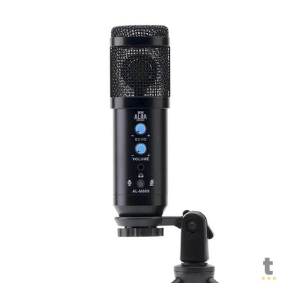Microfone Condensador Alra Music Cardioide Usb Studio - AL-M669