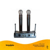 Microfone Profissional Sem Fio Lelong Le-906 Duplo Truedata