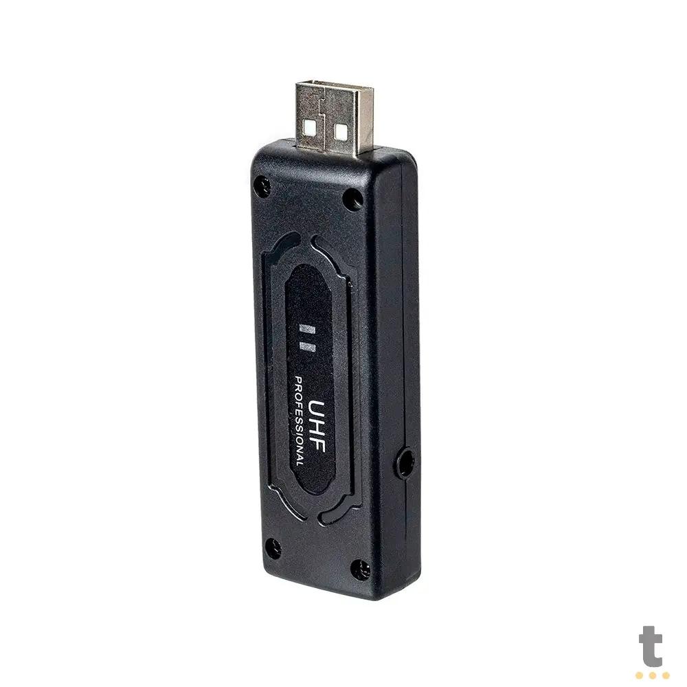 Microfone Profissional Sem Fio USB Leon - V-16U Truedata