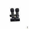 Microfone Sem Fio Duplo Wireless Lapela Tipo C - MCF-07 Truedata