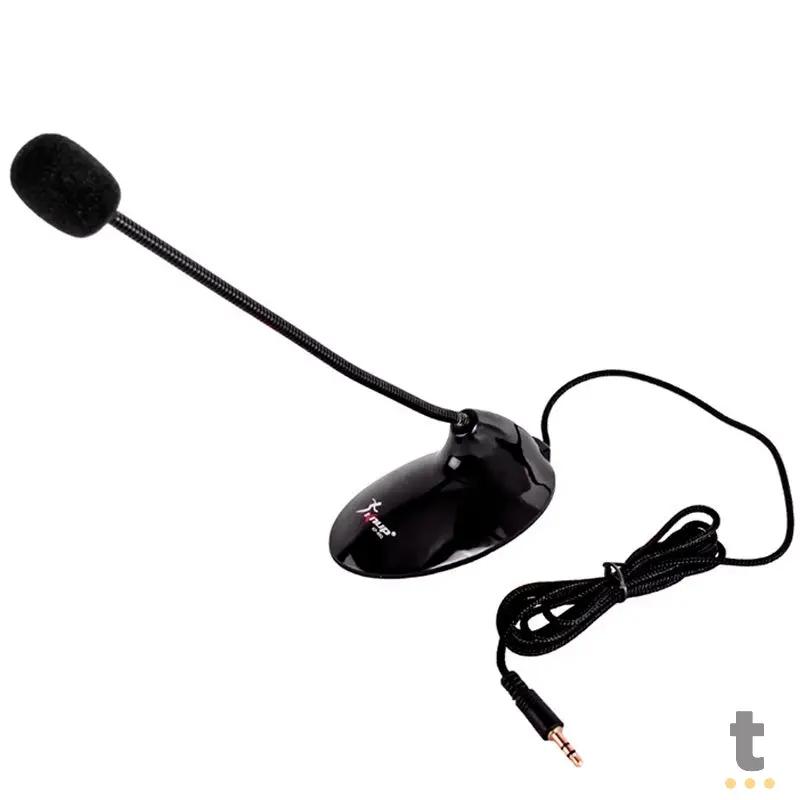 Microfone Tipo Pedestal Para Computador Knup Kp-903 P2 Truedata