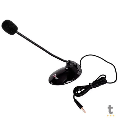 Microfone Tipo Pedestal Para Computador Knup Kp-903 P2 Truedata