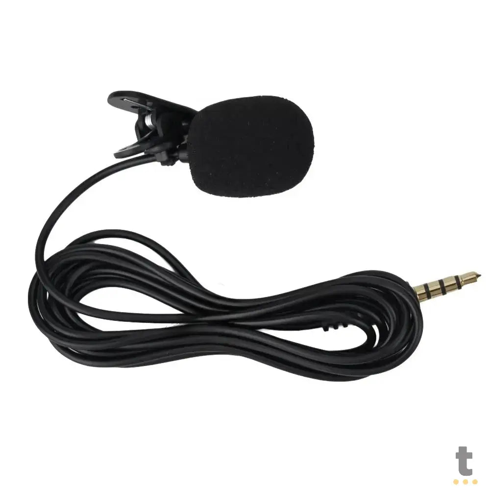 Microfone de Lapela Conexão P3 1,5mts - LJ-3 5T Truedata