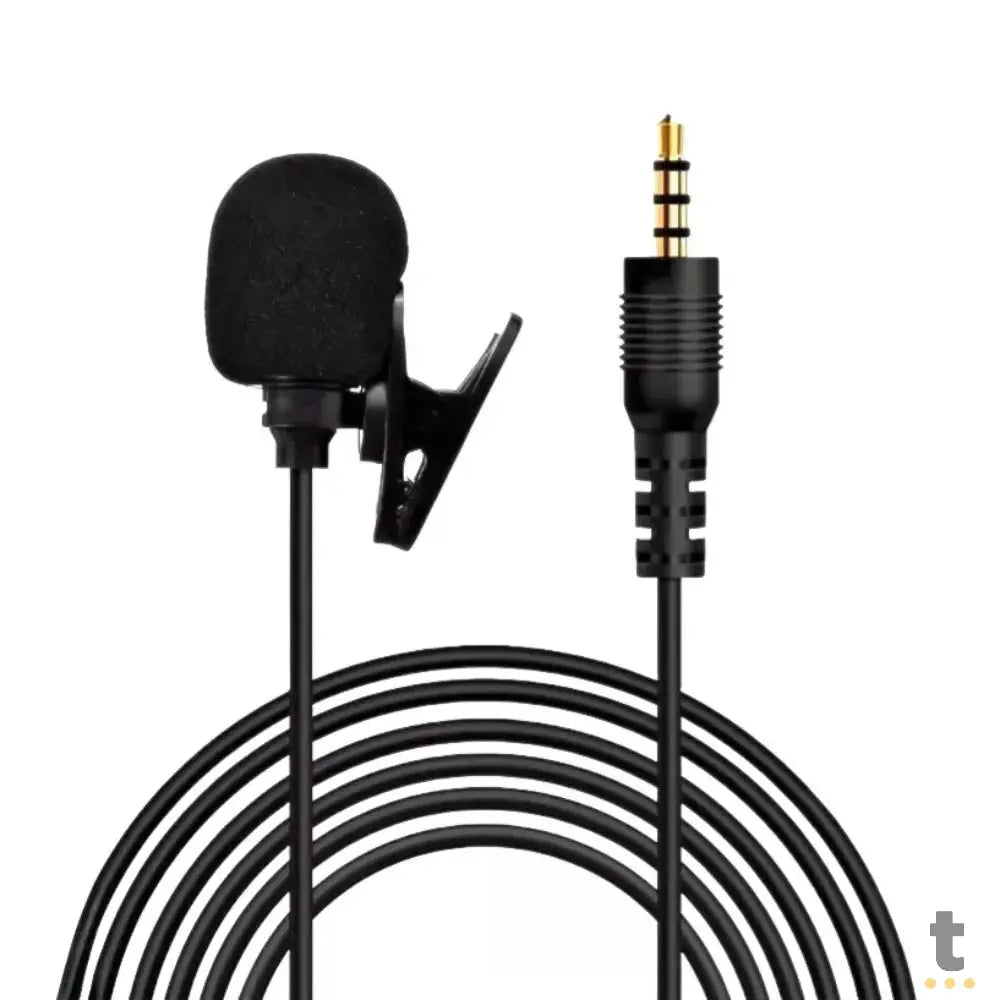 Microfone de Lapela Conexão P3 1,5mts - LJ-3 5T Truedata