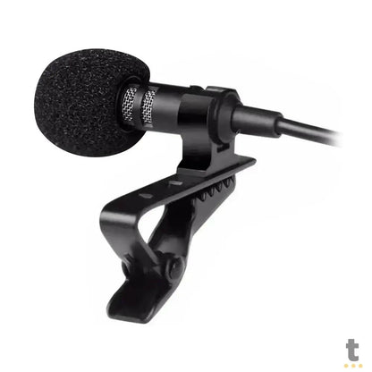 Microfone de Lapela Tomate 1,0m P2 - MT-3302 Truedata