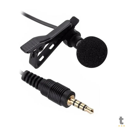 Microfone de Lapela Tomate 1,0m P2 - MT-3302 Truedata