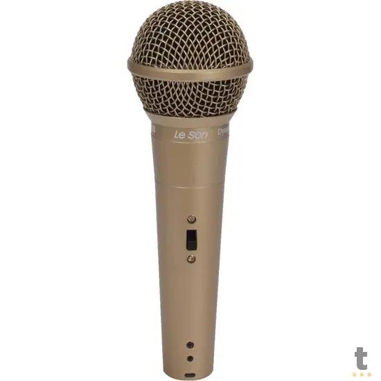 Microfone de Mão Dinâmico Profissional C/ Fio 4m Tomate - MT-1015 Truedata