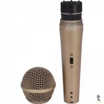 Microfone de Mão Dinâmico Profissional C/ Fio 4m Tomate - MT-1015 Truedata