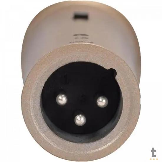 Microfone de Mão Dinâmico Profissional C/ Fio 4m Tomate - MT-1015 Truedata