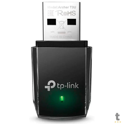 Mini Adaptador Wireless TP-Link USB 1300Mbps - Archer T3u Dual Band