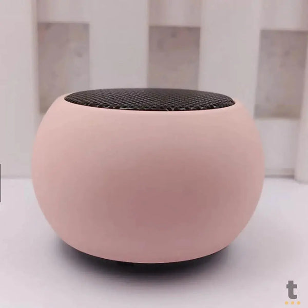 Mini Caixa De Som Bluetooth Até 4Hrs 3W - SM-01 - Rosa