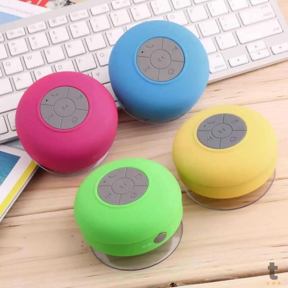 Mini Caixa de Som Portátil de Parede Bluetooth BTS-06 Truedata