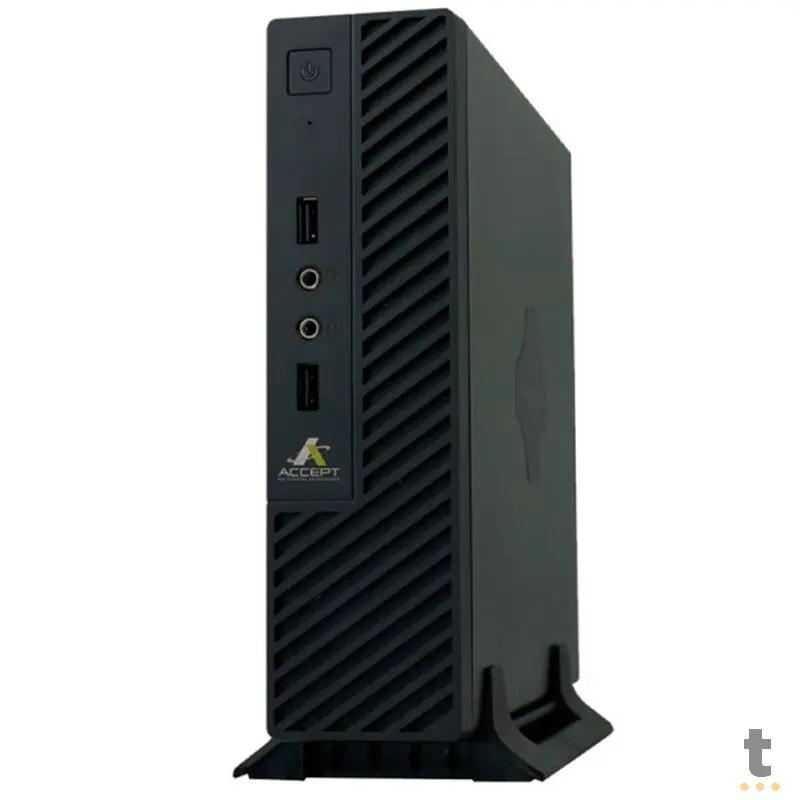 Mini Computador Accept Smart Client Celeron Dual Core j1800 4gb Ssd 120gb - 17710437 Truedata