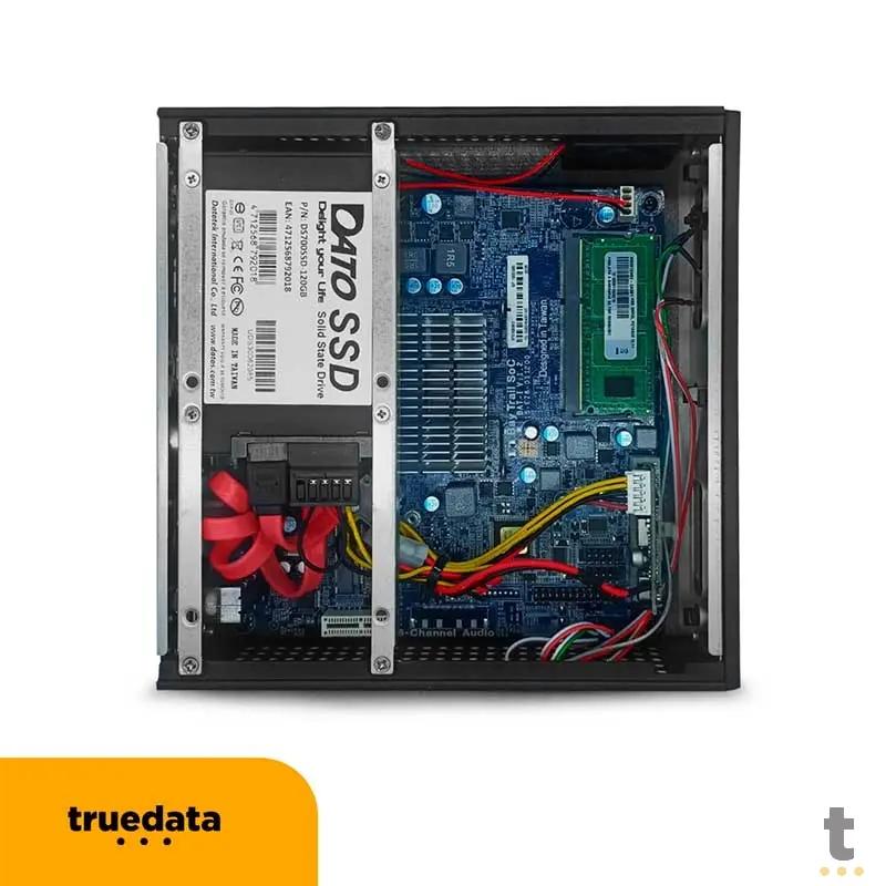 Mini Computador Desktop Business Truedata Intel Celeron 2.41ghz 4gb Ssd 120gb Truedata