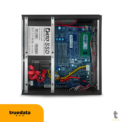 Mini Computador Desktop Truedata Intel Celeron 2.41ghz 4gb Ssd 120gb Truedata
