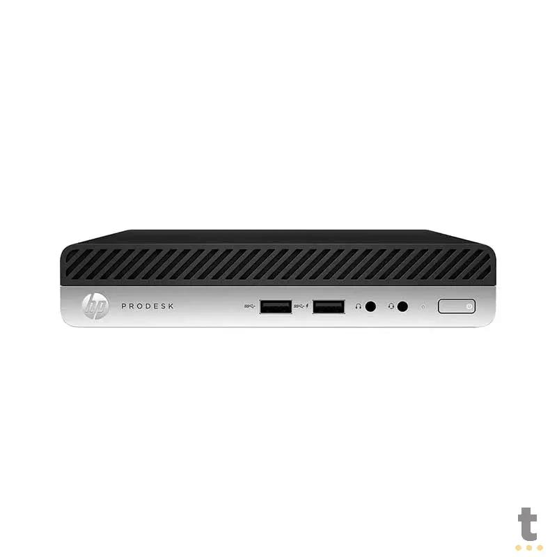 Mini Computador Hp Prodesk 400 G5 I3-9100t 4gb 128gb SSD Win10 Pro Teclado E Mouse - 39F66LA#AC4 Truedata