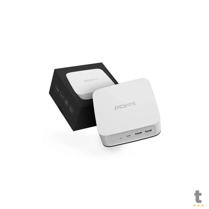 Mini Computador PcYes b300 Intel I3-1215U 3.3Ghz 8gb Ssd 256gb Nvme Wi-fi Bluetooth Branco - 336087 Truedata