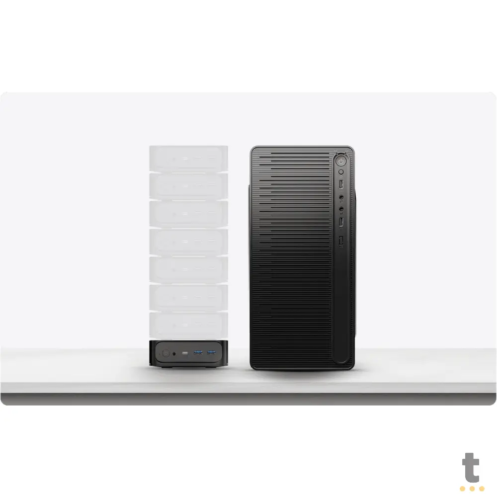 Mini Computador PcYes b300 Intel I3-1215U 3.3Ghz 8gb Ssd 256gb Nvme Wi-fi Bluetooth Windows 11 Pro - 294050 Truedata