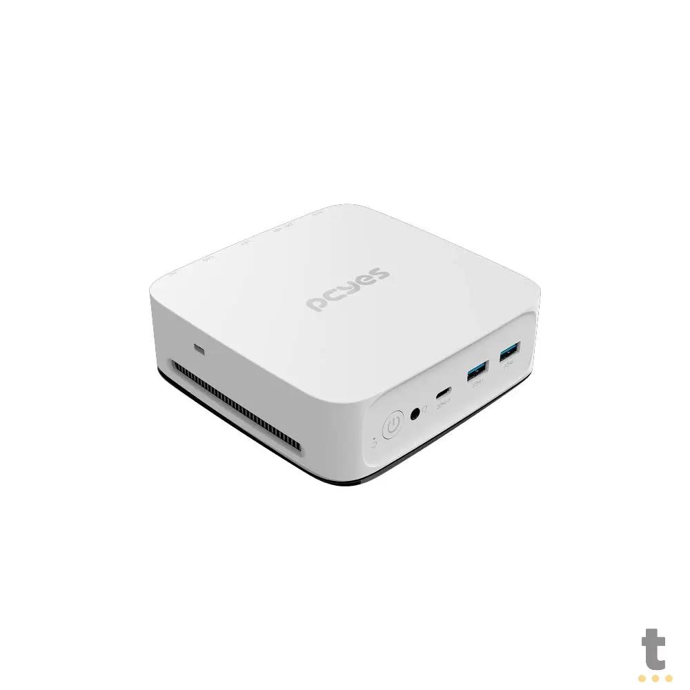Mini Computador PcYes b300 Intel I5-1235U 3.3Ghz 8gb Ssd 256gb Nvme Wi-fi Bluetooth Branco - 336088 Truedata