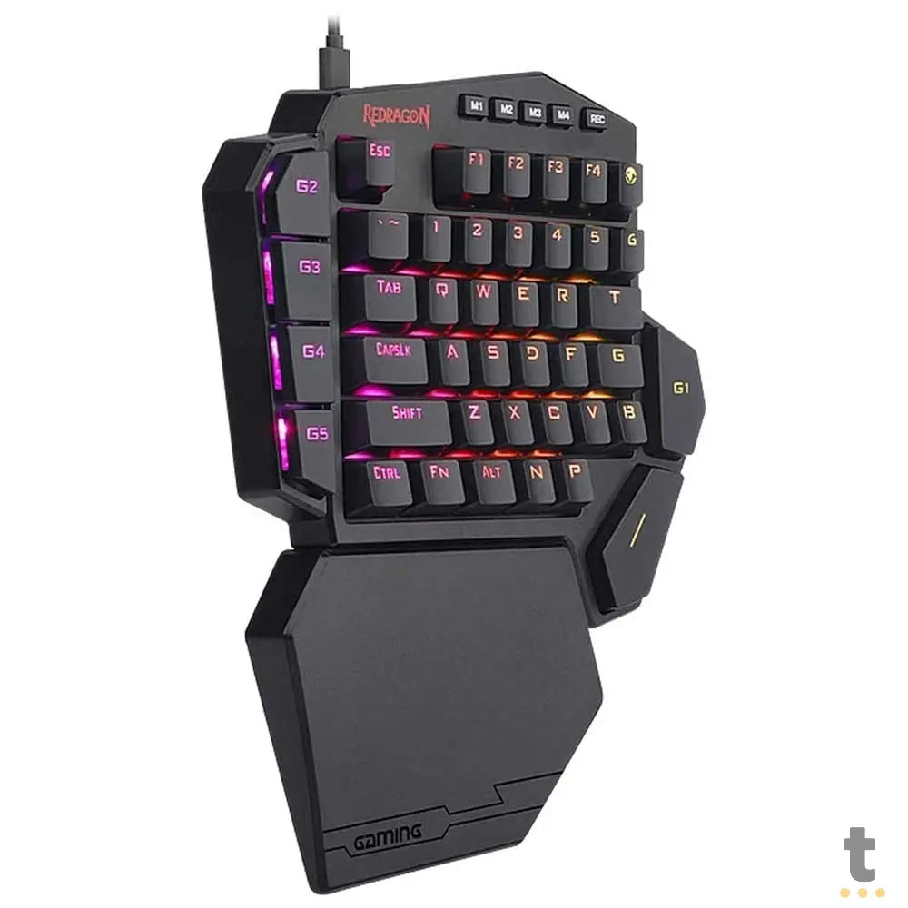 Mini Teclado Gamer Mecanico Redragon Ida Diti RGB Preto - K585RGB Truedata