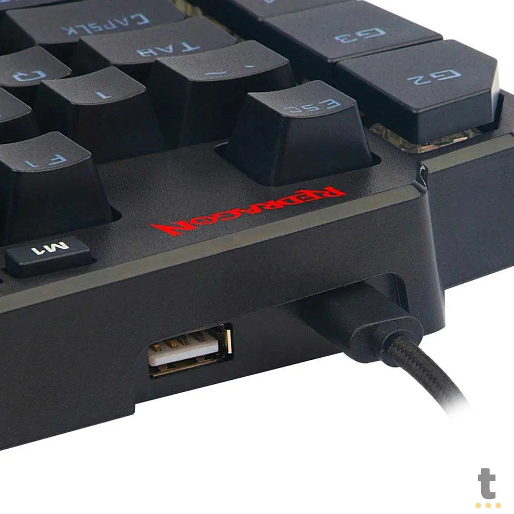 Mini Teclado Gamer Mecanico Redragon Ida Diti RGB Preto - K585RGB Truedata