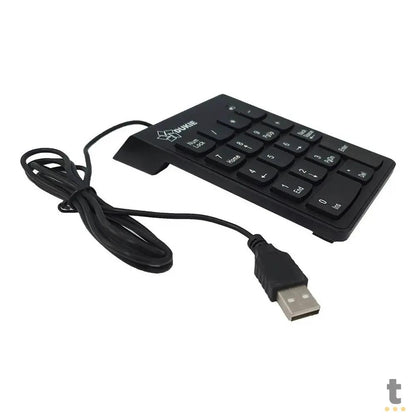 Mini Teclado Numérico com Fio Usb Dukie - DK-91 Truedata