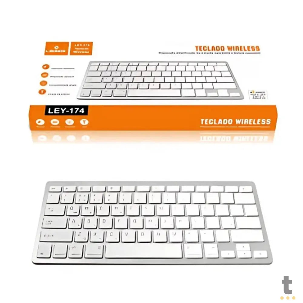 Mini Teclado Sem Fio Wireless Lehmox - LEY-174 - Truedata