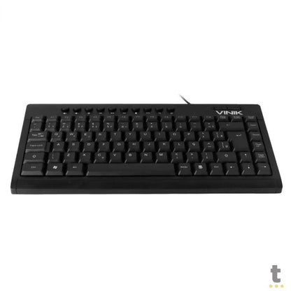 Mini Teclado USB Slim Dynamic Multimidia ABNT2 1.8m Preto Vinik - DT111 Truedata