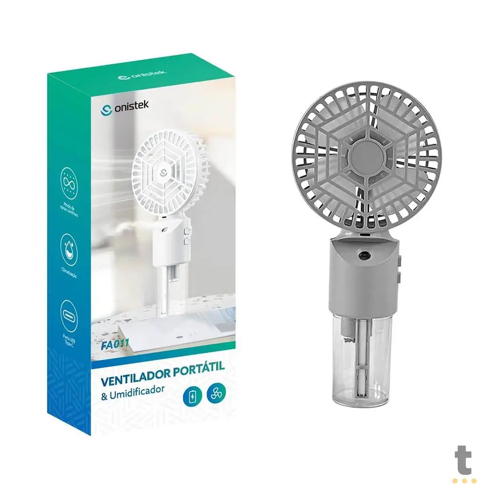Mini Ventilador Portátil Recarregável Usb Onistek - ON-FA011 Truedata