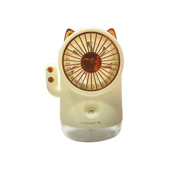 Mini Ventilador / Umidificador de Mesa 2 em 1 Tomate - MLF-008