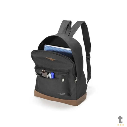 Mochila para Notebook 15.6 Keep Everyday Preta/Marrom - BO435 Truedata
