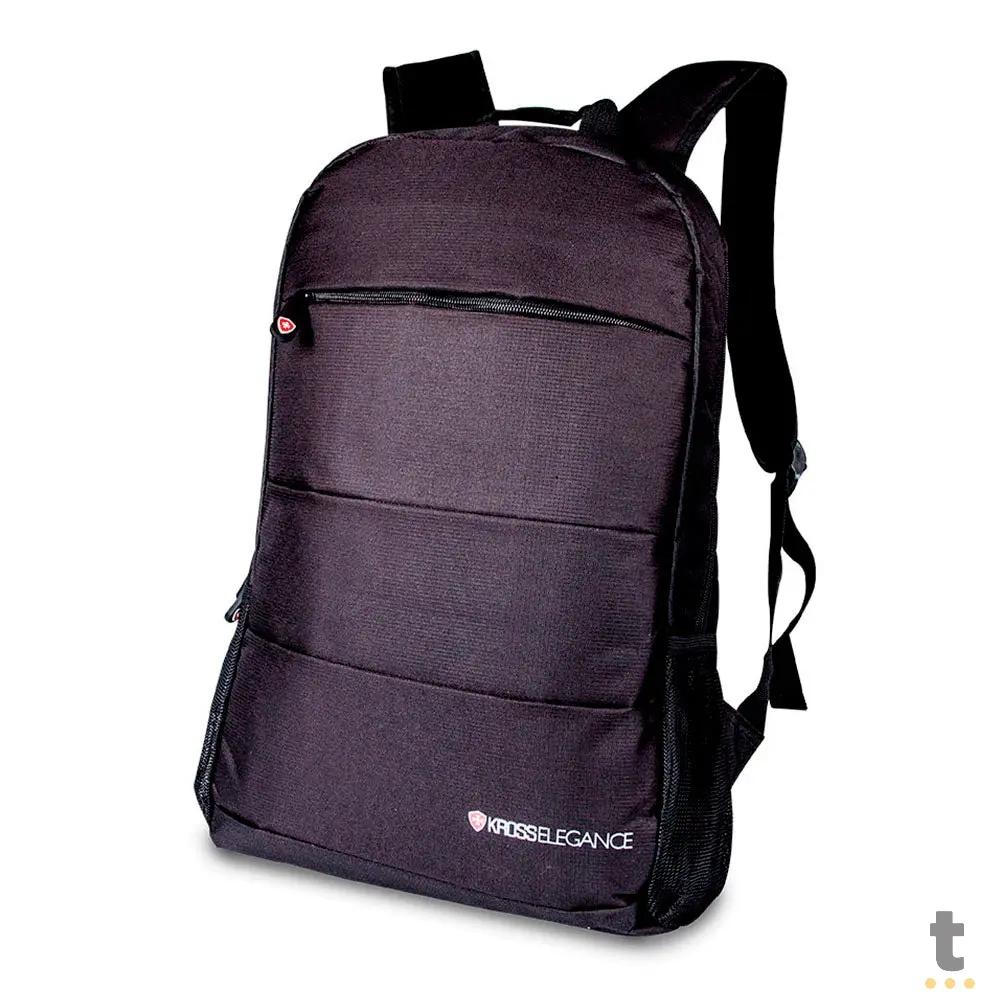 Mochila para Notebook 15.6" Kross Elegance Casual Preta - KE-BPL10 Truedata