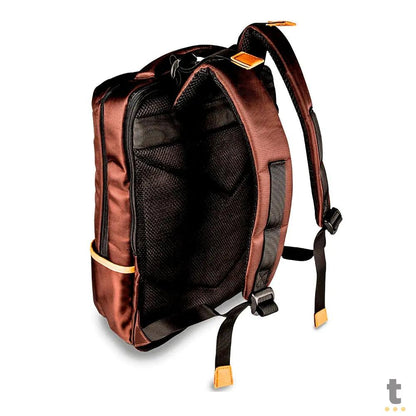 Mochila para Notebook 15.6" Kross Elegance Comfort Marrom - KE-BPM20 Truedata