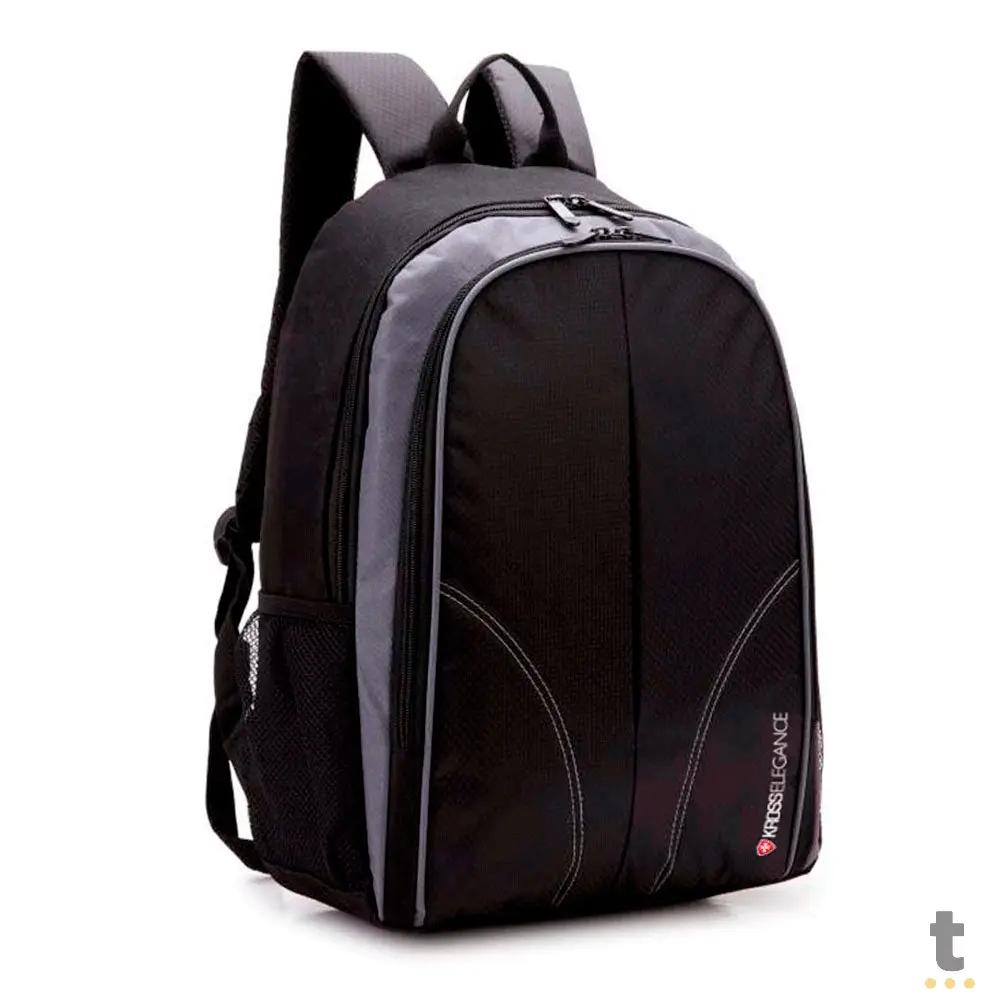 Mochila para Notebook 15.6" Kross Elegance Economyc Preta - KE-BPL01 Truedata