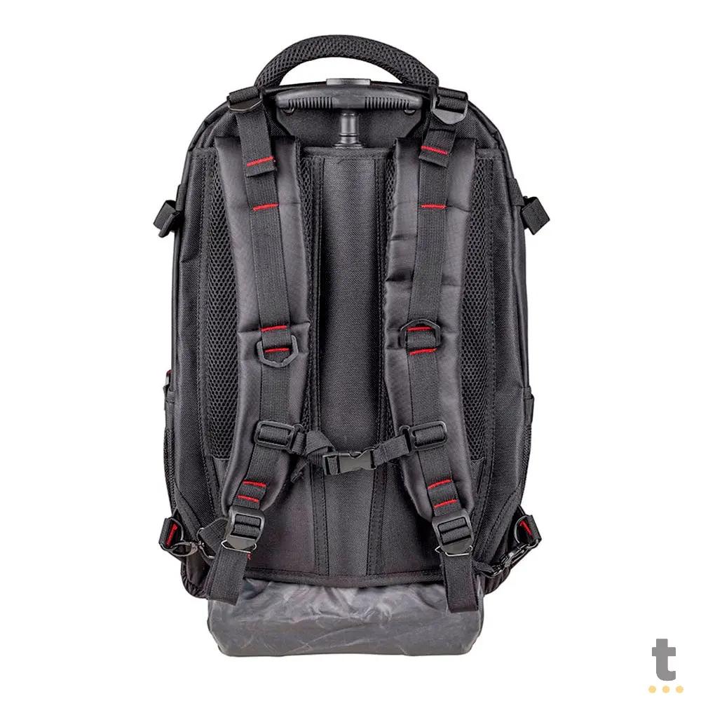 Mochila para Notebook 19" Kross Elegance Roller Com Rodinhas Preto - KE-BPR100 Truedata